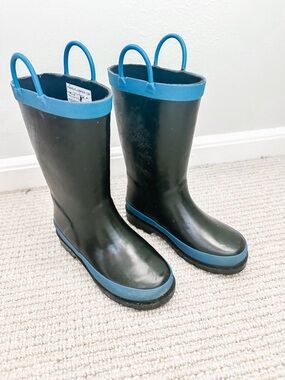 Kids Rain Boots, Puddle Jumper, Size 12M Toddler Waterproof